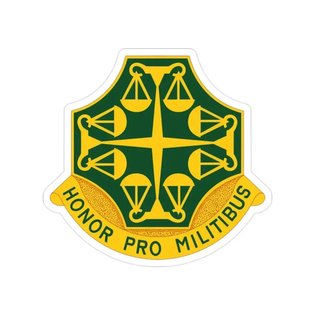 502 Military Police Battalion (U.S. Army) Transparent STICKER Die-Cut Vinyl Decal 2 Inch - The Sticker Space