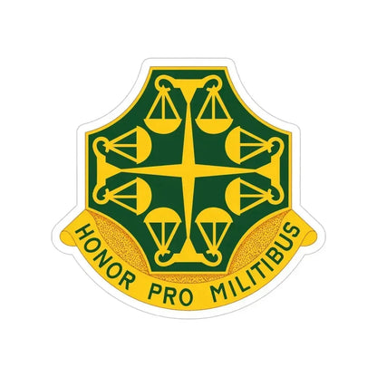 502 Military Police Battalion (U.S. Army) Transparent STICKER Die-Cut Vinyl Decal 5 Inch - The Sticker Space