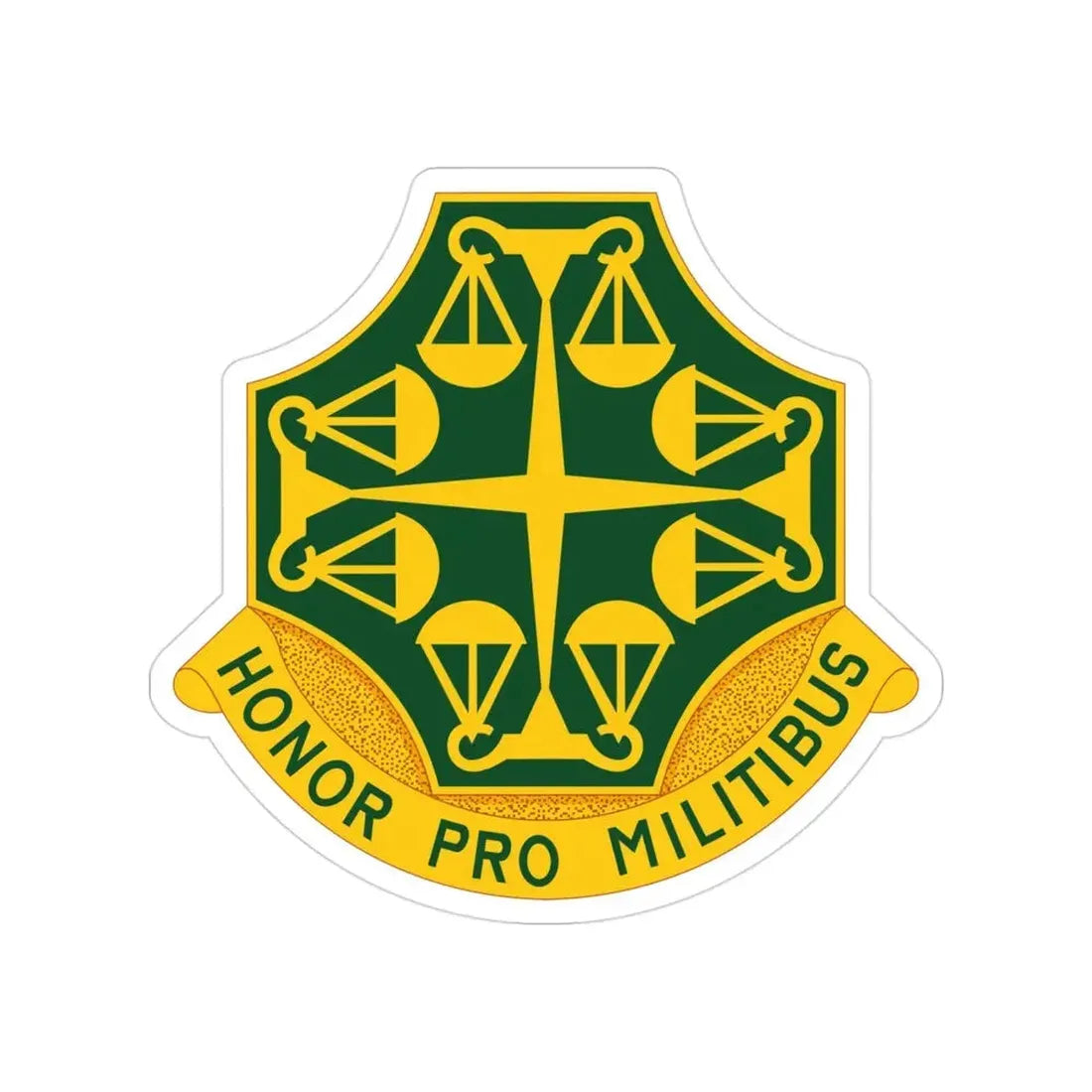 502 Military Police Battalion (U.S. Army) Transparent STICKER Die-Cut Vinyl Decal - The Sticker Space