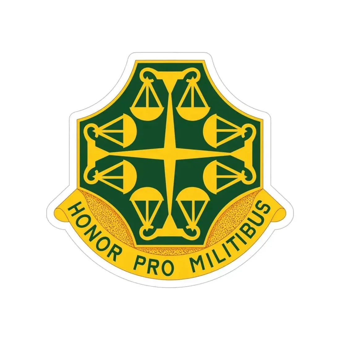 502 Military Police Battalion (U.S. Army) Transparent STICKER Die-Cut Vinyl Decal - The Sticker Space