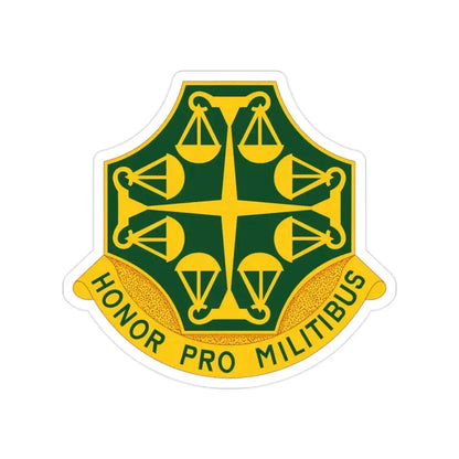 502 Military Police Battalion (U.S. Army) Transparent STICKER Die-Cut Vinyl Decal - The Sticker Space