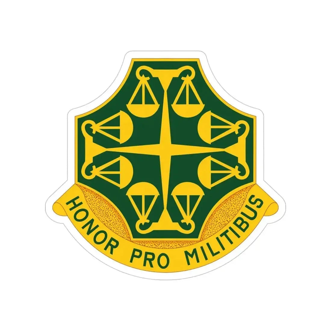 502 Military Police Battalion (U.S. Army) Transparent STICKER Die-Cut Vinyl Decal - The Sticker Space