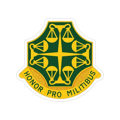 502 Military Police Battalion (U.S. Army) Transparent STICKER Die-Cut Vinyl Decal - The Sticker Space