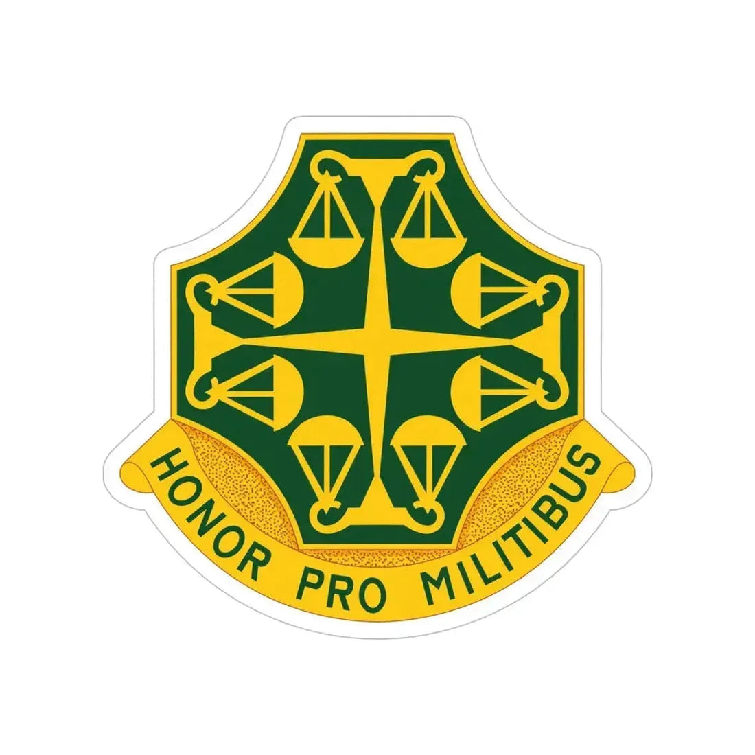 502 Military Police Battalion (U.S. Army) Transparent STICKER Die-Cut Vinyl Decal - The Sticker Space
