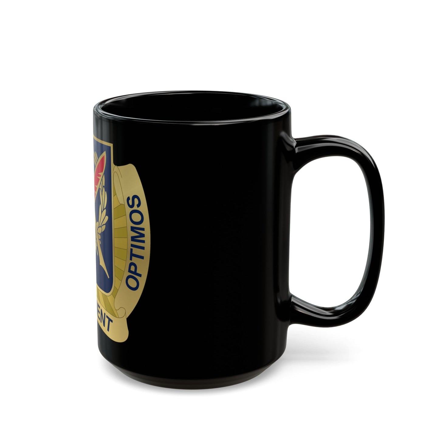 502 Personnel Services Battalion (U.S. Army) Black Coffee Mug-The Sticker Space