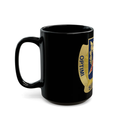 502 Personnel Services Battalion (U.S. Army) Black Coffee Mug-The Sticker Space