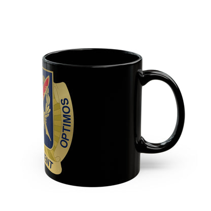 502 Personnel Services Battalion (U.S. Army) Black Coffee Mug-The Sticker Space