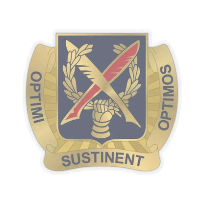 502 Personnel Services Battalion (U.S. Army) STICKER Vinyl Kiss-Cut Decal 2 Inch Transparent - The Sticker Space