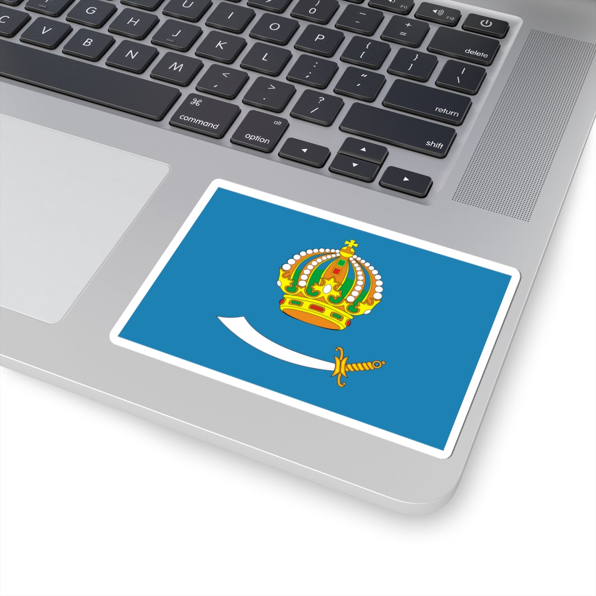 Flag of Astrakhan Oblast (Russia) STICKER Vinyl Kiss-Cut Decal