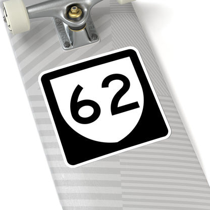 PR urban primary 62 (Puerto Rico) (Road Sign) STICKER Vinyl Kiss-Cut Decal