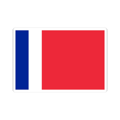 Flag of Communist France (France) STICKER Vinyl Kiss-Cut Decal