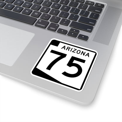 Arizona 75 (Arizona) (Road Sign) STICKER Vinyl Kiss-Cut Decal