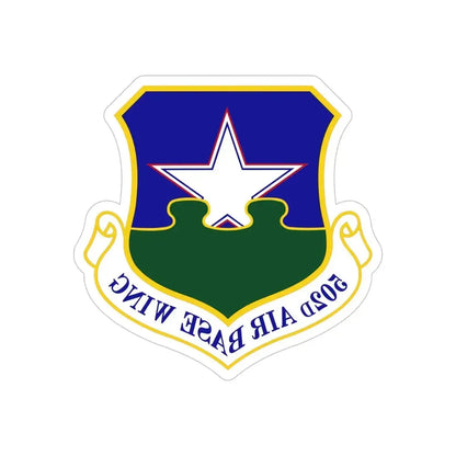 502d Air Base Wing (U.S. Air Force) REVERSE PRINT Transparent Die-Cut STICKER - The Sticker Space