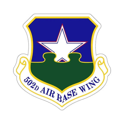 502d Air Base Wing (U.S. Air Force) STICKER Vinyl Die-Cut Decal 5 Inch - The Sticker Space