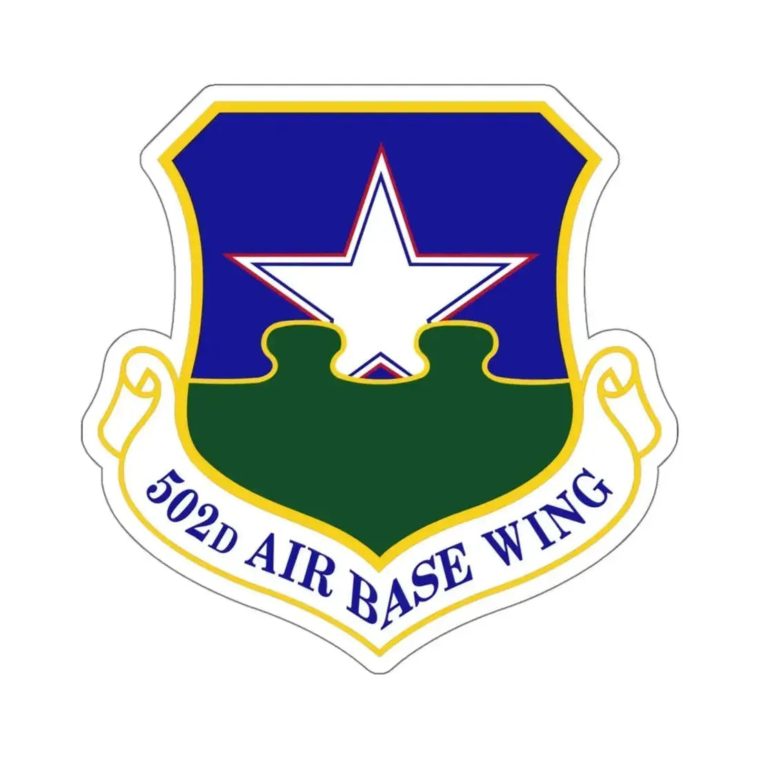 502d Air Base Wing (U.S. Air Force) STICKER Vinyl Die-Cut Decal - The Sticker Space