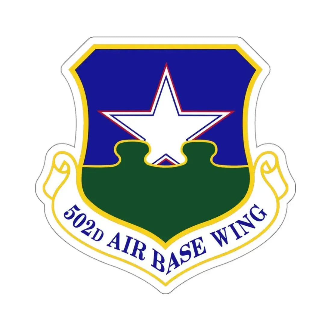 502d Air Base Wing (U.S. Air Force) STICKER Vinyl Die-Cut Decal - The Sticker Space