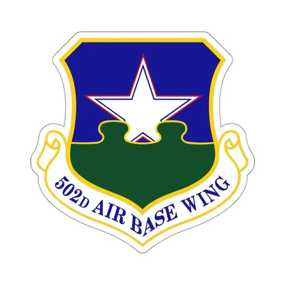 502d Air Base Wing (U.S. Air Force) STICKER Vinyl Die-Cut Decal - The Sticker Space