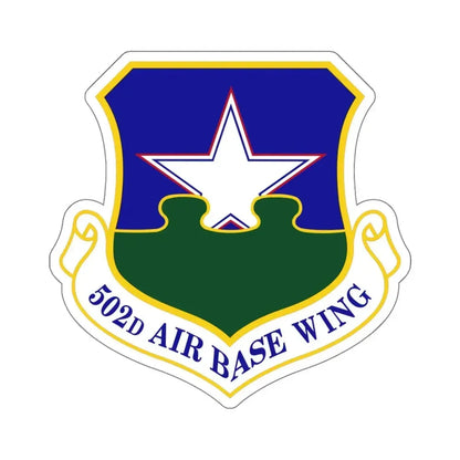 502d Air Base Wing (U.S. Air Force) STICKER Vinyl Die-Cut Decal - The Sticker Space
