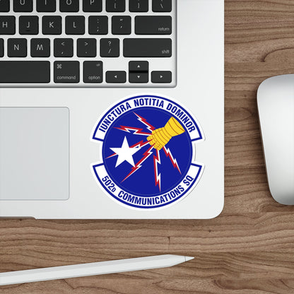 502d Communications Squadron (U.S. Air Force) STICKER Vinyl Die-Cut Decal-The Sticker Space