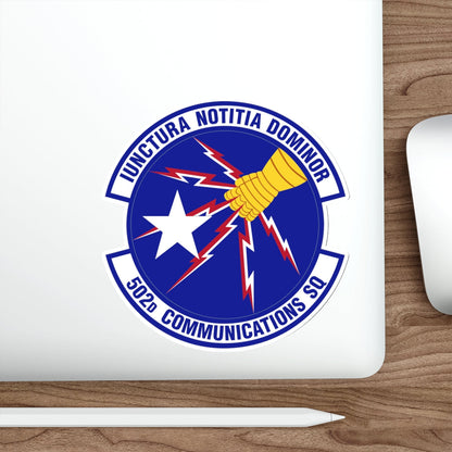 502d Communications Squadron (U.S. Air Force) STICKER Vinyl Die-Cut Decal-The Sticker Space