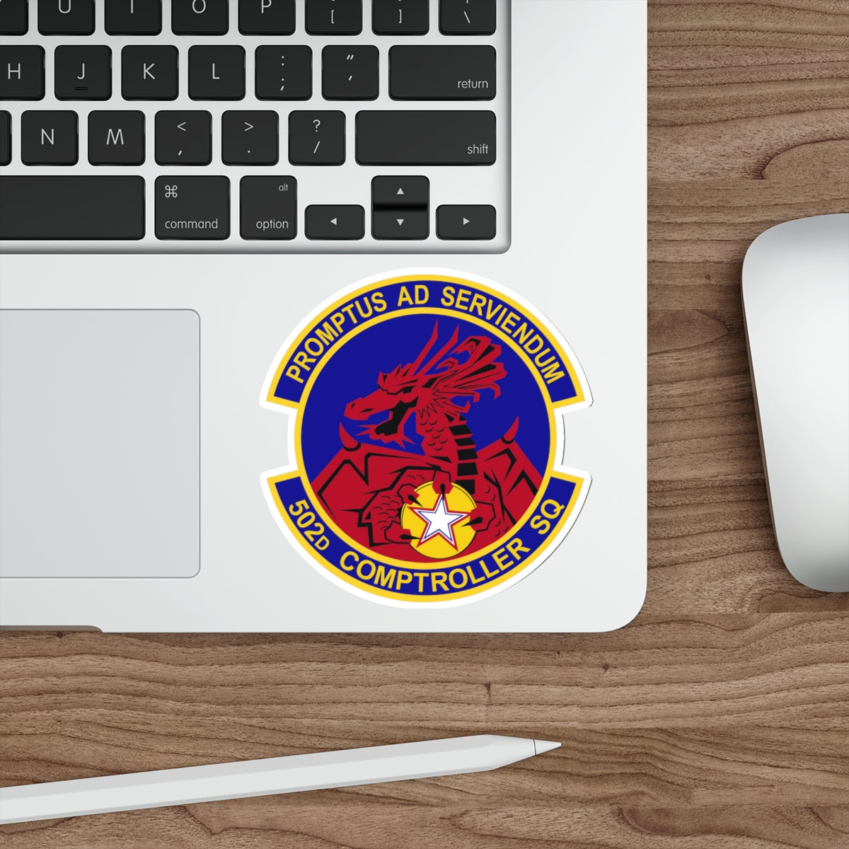 502d Comptroller Squadron (U.S. Air Force) STICKER Vinyl Die-Cut Decal-The Sticker Space