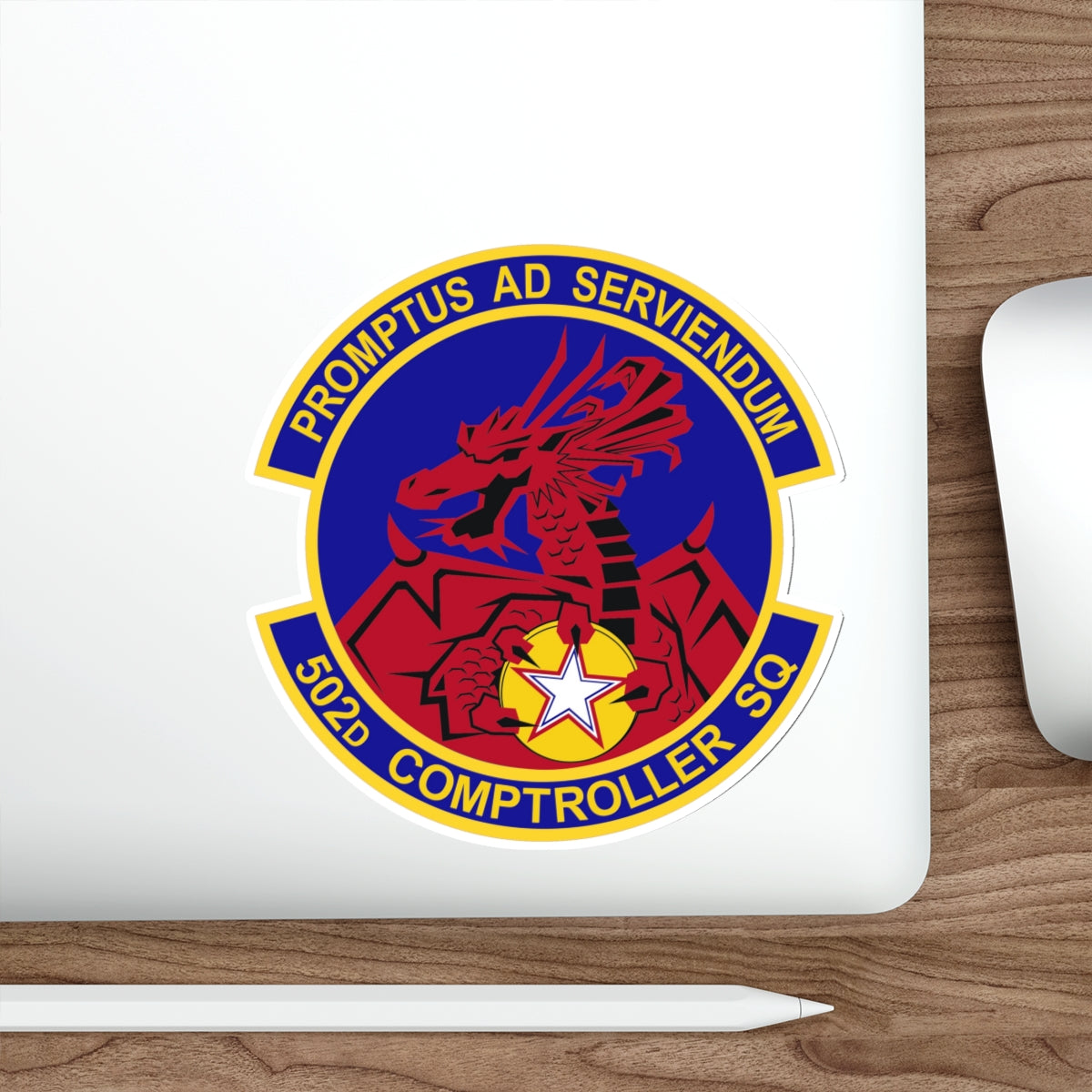 502d Comptroller Squadron (U.S. Air Force) STICKER Vinyl Die-Cut Decal-The Sticker Space