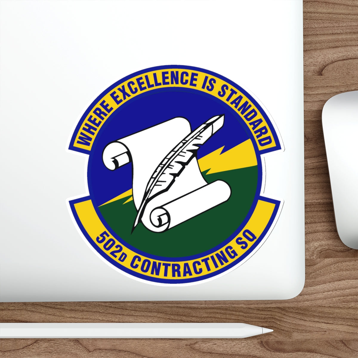 502d Contracting Squadron (U.S. Air Force) STICKER Vinyl Die-Cut Decal-The Sticker Space