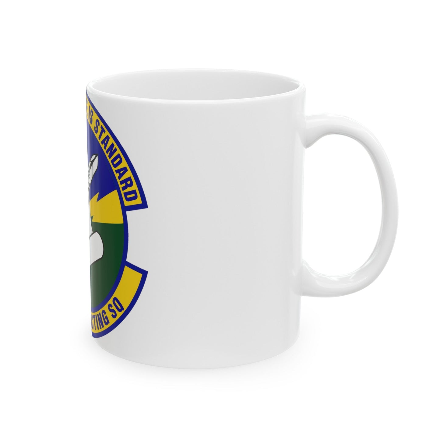 502d Contracting Squadron (U.S. Air Force) White Coffee Mug-The Sticker Space