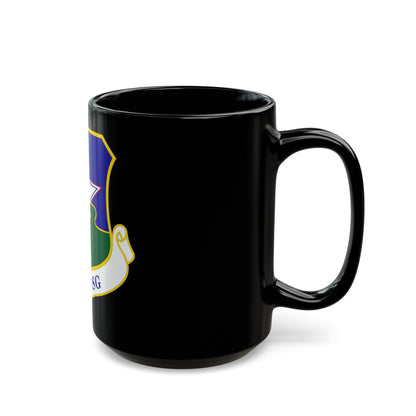 502d Force Support Group (U.S. Air Force) Black Coffee Mug-The Sticker Space