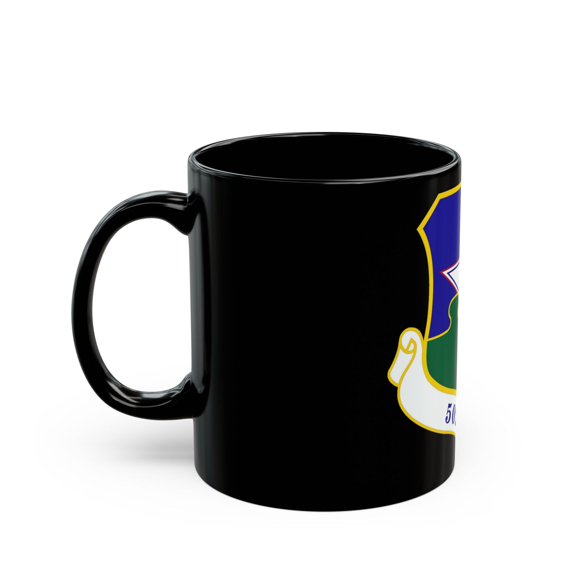 502d Force Support Group (U.S. Air Force) Black Coffee Mug-The Sticker Space