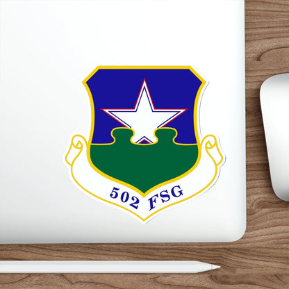 502d Force Support Group (U.S. Air Force) STICKER Vinyl Die-Cut Decal-The Sticker Space