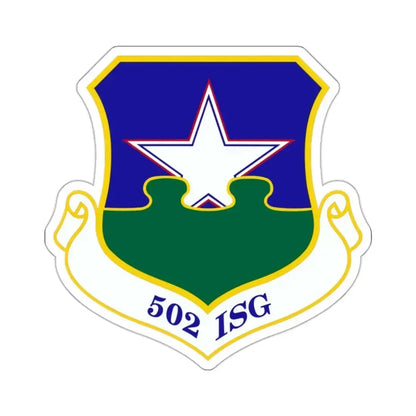 502d Installation Support Group (U.S. Air Force) STICKER Vinyl Die-Cut Decal 2 Inch - The Sticker Space