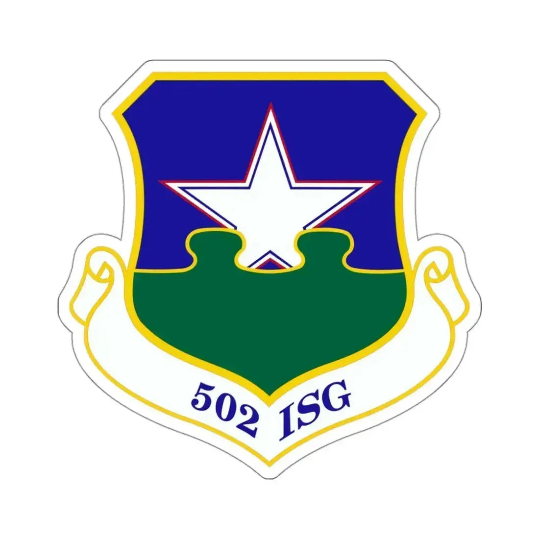 502d Installation Support Group (U.S. Air Force) STICKER Vinyl Die-Cut Decal 3 Inch - The Sticker Space