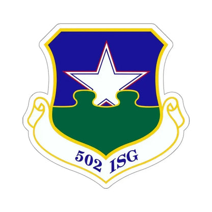 502d Installation Support Group (U.S. Air Force) STICKER Vinyl Die-Cut Decal 3 Inch - The Sticker Space