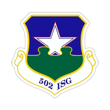 502d Installation Support Group (U.S. Air Force) STICKER Vinyl Die-Cut Decal - The Sticker Space