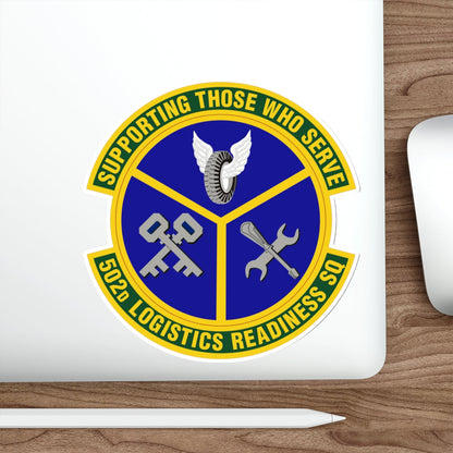 502d Logistics Readiness Squadron (U.S. Air Force) STICKER Vinyl Die-Cut Decal-The Sticker Space