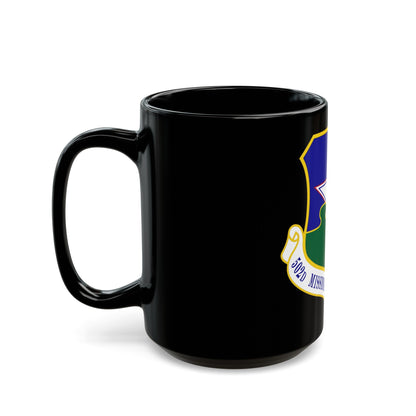 502d Mission Support Group (U.S. Air Force) Black Coffee Mug-The Sticker Space