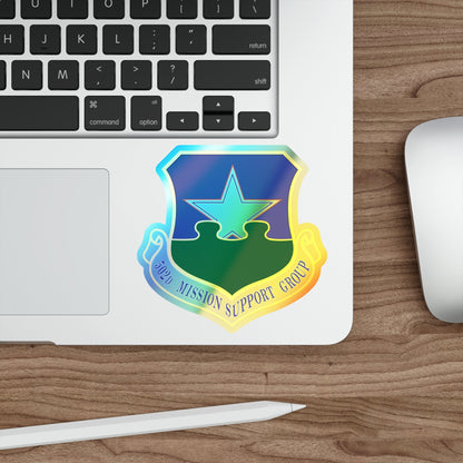 502d Mission Support Group (U.S. Air Force) Holographic STICKER Die-Cut Vinyl Decal-The Sticker Space