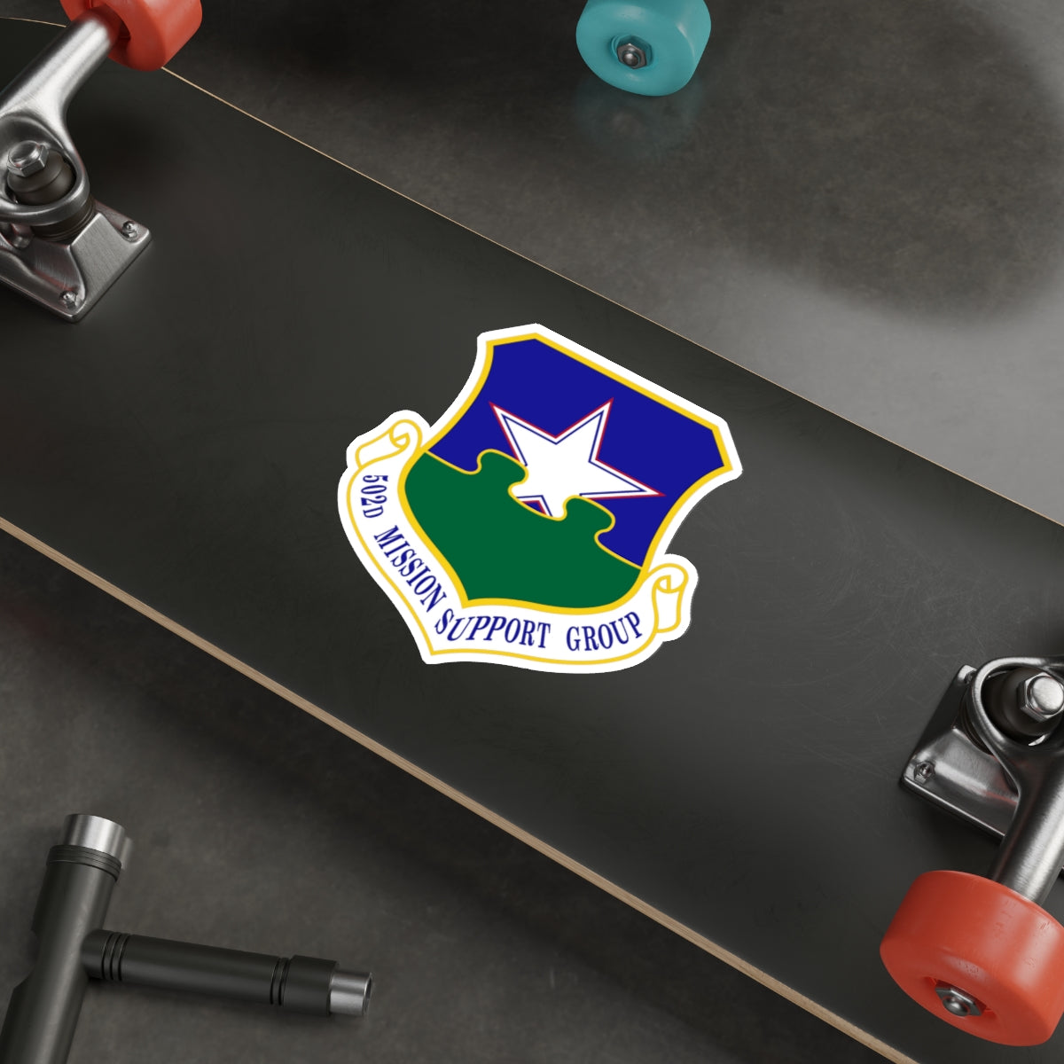 502d Mission Support Group (U.S. Air Force) STICKER Vinyl Die-Cut Decal-The Sticker Space