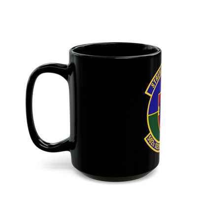 502d Security Forces Squadron (U.S. Air Force) Black Coffee Mug-The Sticker Space