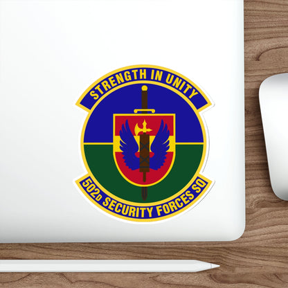 502d Security Forces Squadron (U.S. Air Force) STICKER Vinyl Die-Cut Decal-The Sticker Space