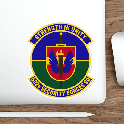 502d Security Forces Squadron (U.S. Air Force) STICKER Vinyl Die-Cut Decal-The Sticker Space