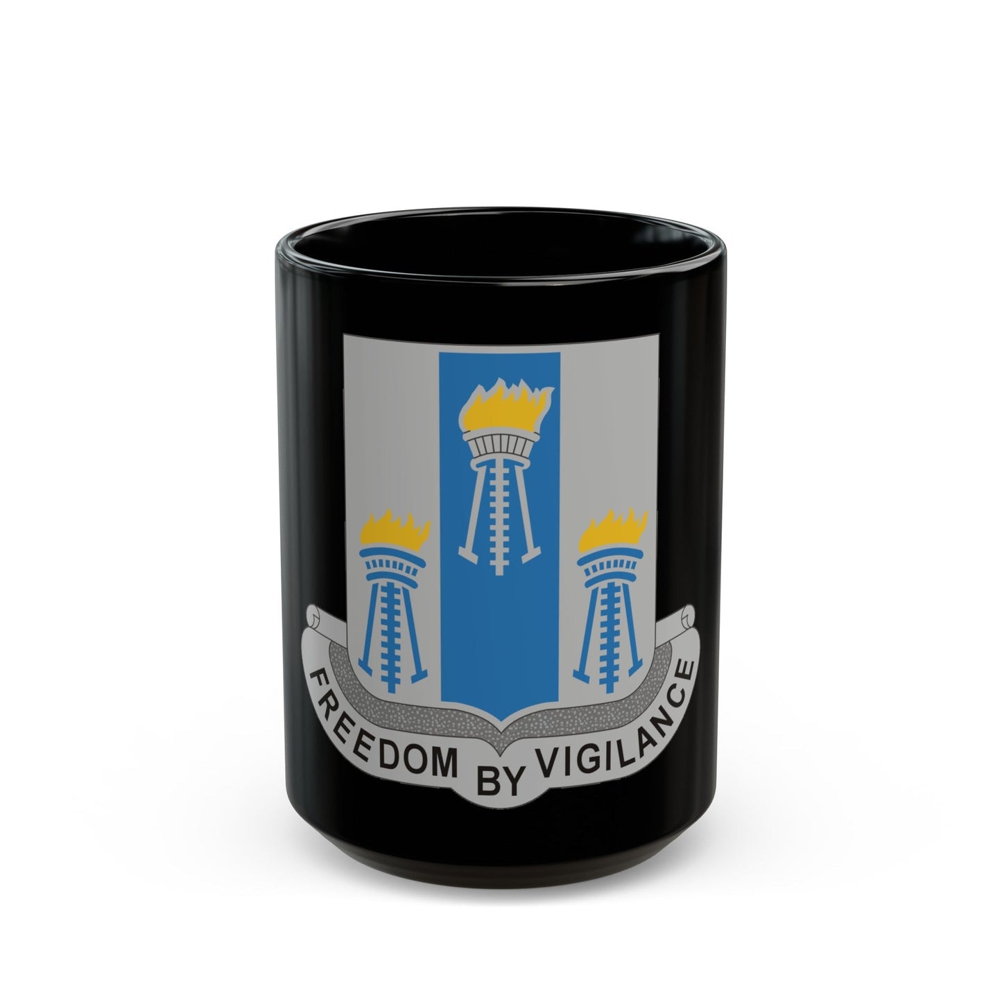 502nd Military Intelligence Battalion (U.S. Army) Black Coffee Mug-15oz-The Sticker Space