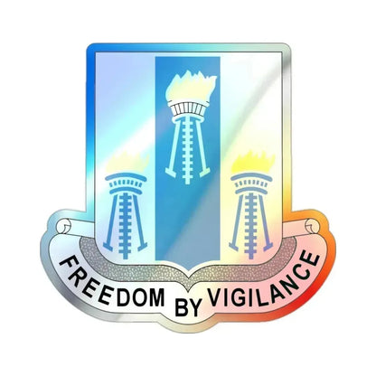 502nd Military Intelligence Battalion (U.S. Army) Holographic STICKER Die-Cut Vinyl Decal 2 Inch Holographic - The Sticker Space