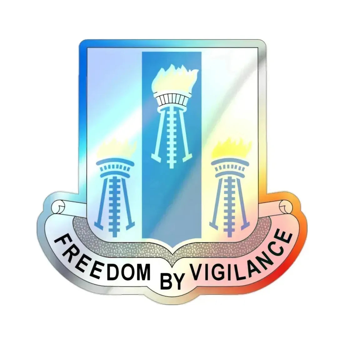 502nd Military Intelligence Battalion (U.S. Army) Holographic STICKER Die-Cut Vinyl Decal 2 Inch Holographic - The Sticker Space