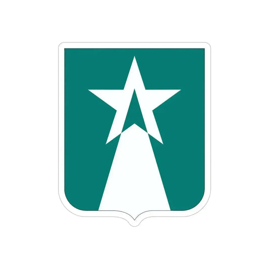 503 Aviation Battalion 2 (U.S. Army) REVERSE PRINT Transparent Die-Cut STICKER 6 Inch Die-Cut Transparent - The Sticker Space