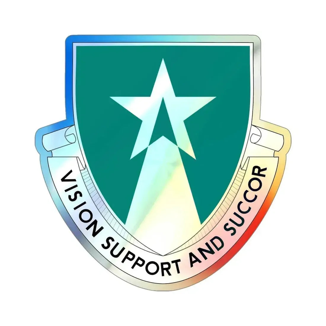 503 Aviation Battalion (U.S. Army) Holographic STICKER Die-Cut Vinyl Decal 4 Inch Holographic - The Sticker Space