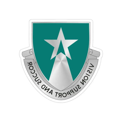 503 Aviation Battalion (U.S. Army) REVERSE PRINT Transparent Die-Cut STICKER - The Sticker Space