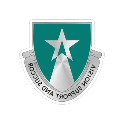 503 Aviation Battalion (U.S. Army) REVERSE PRINT Transparent Die-Cut STICKER - The Sticker Space