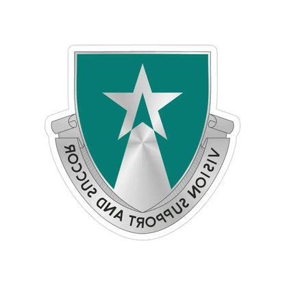 503 Aviation Battalion (U.S. Army) REVERSE PRINT Transparent Die-Cut STICKER - The Sticker Space